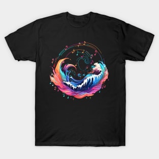 music waves - fantasy style T-Shirt
